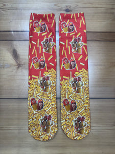 גרביים עם פרצופים דגם - McFries Face Socks