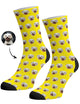 גרביים עם פרצופים דגם - Your Dog Pattern Socks