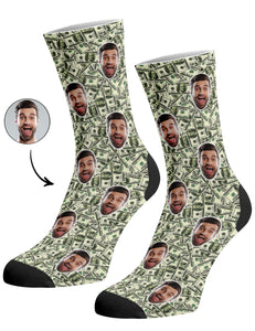 גרביים עם פרצופים דגם - DOLLAR SOCKS