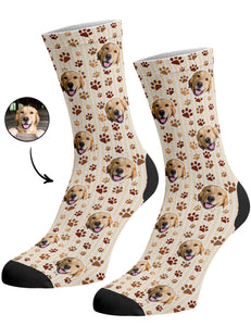 גרביים עם פרצופים דגם - LOVE DOGS SOCKS