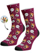 גרביים עם פרצופים דגם - Your Dog Woof Socks