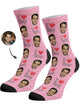 גרביים עם פרצופים דגם - I Heart You Socks