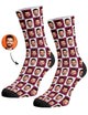 גרביים עם פרצופים דגם - POSTER SOCKS