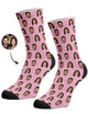 גרביים עם פרצופים דגם - Couples Face Pattern Socks