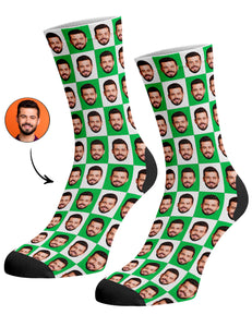 גרביים עם פרצופים דגם - POSTER SOCKS