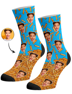 גרביים עם פרצופים דגם - McFries Face Socks