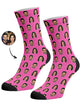 גרביים עם פרצופים דגם - Couples Face Pattern Socks