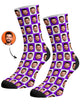 גרביים עם פרצופים דגם - POSTER SOCKS