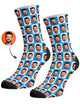 גרביים עם פרצופים דגם - POSTER SOCKS