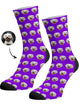 גרביים עם פרצופים דגם - Your Dog Pattern Socks